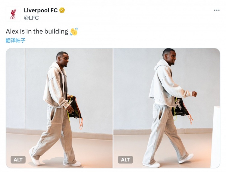 新葡京娱乐-1.44亿欧新援！利物浦官方社媒晒伊萨克报到照片